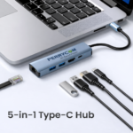 PERRYCOM TYPE C TO LAN, USB*2, TYPE C, HDMITV - Image 2