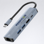 PERRYCOM TYPE C TO LAN, USB*2, TYPE C, HDMITV